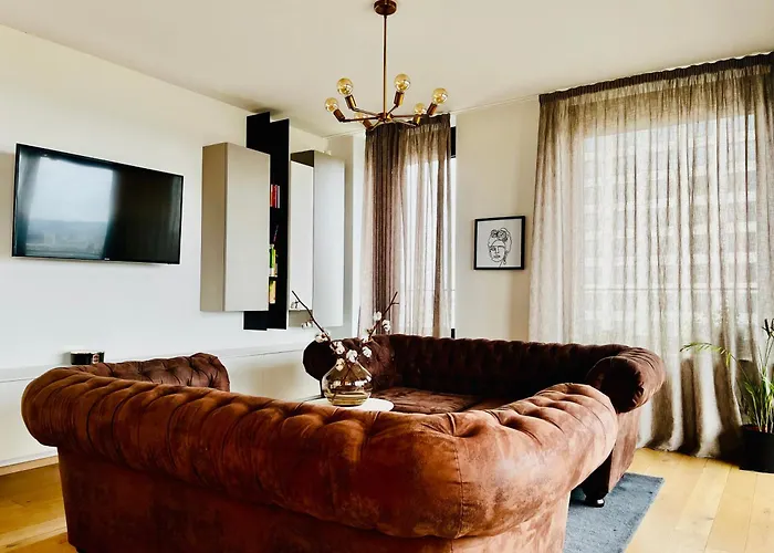 Elegant Sky With Luxembourg By